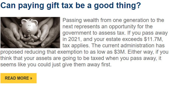Can Paying Gift Tax Be a Good Thing